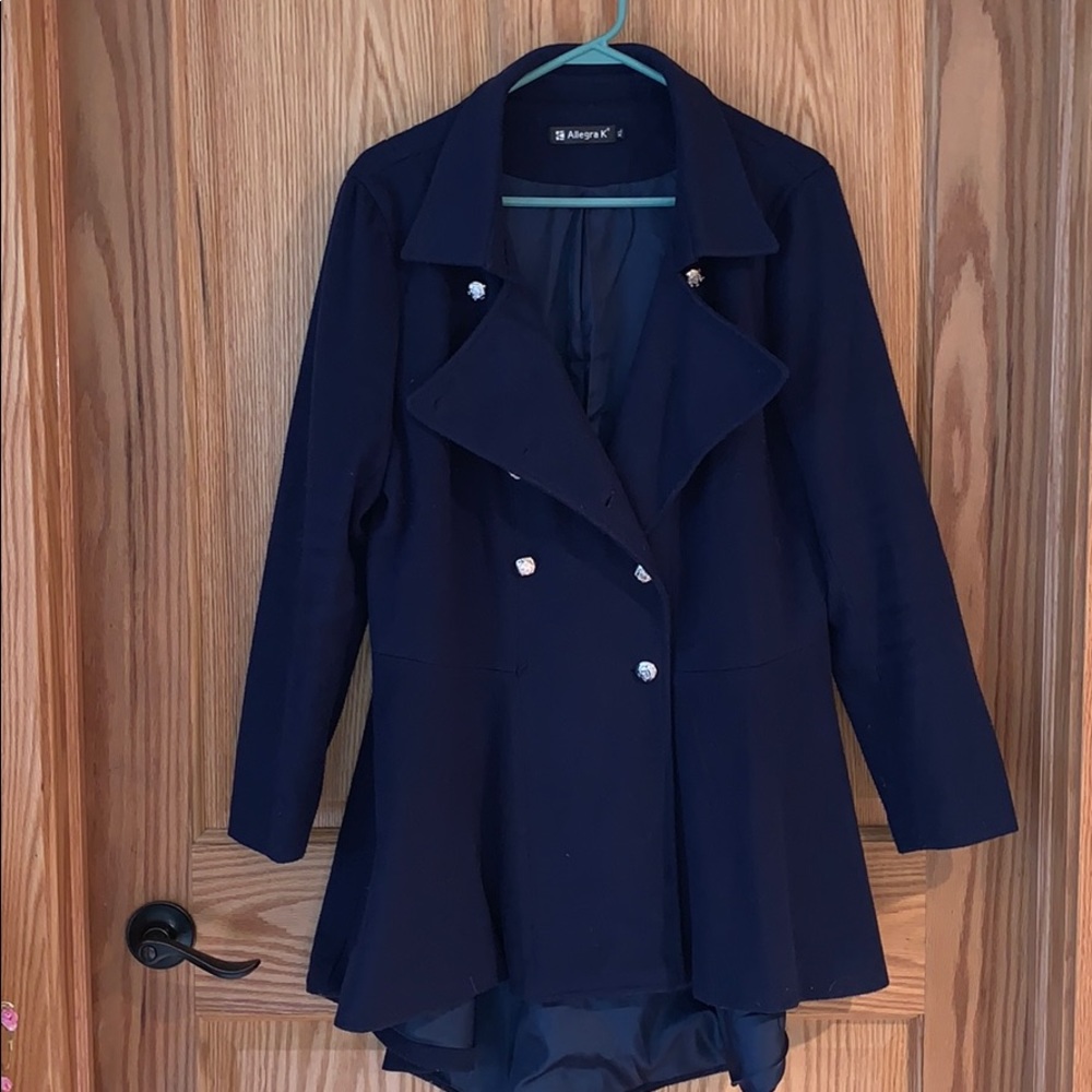 Lightweight high➡️low dress coat